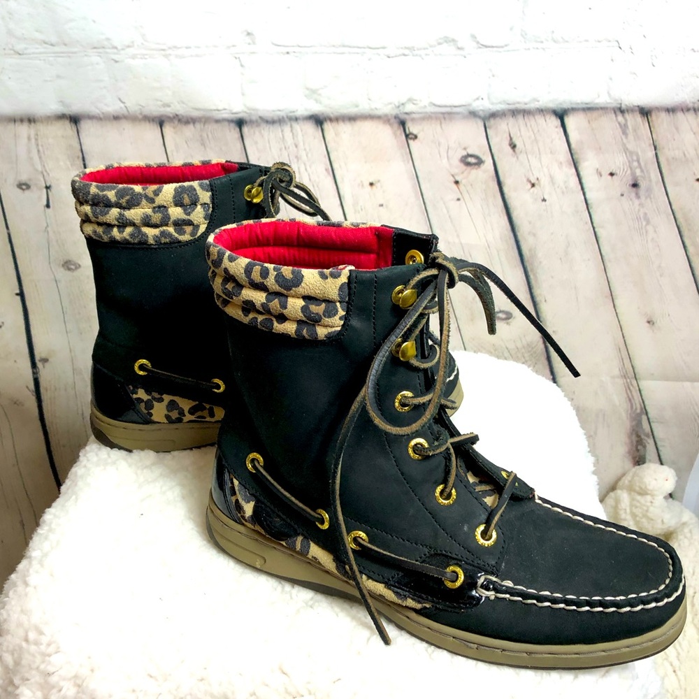 Animal Print Boots | Sperry